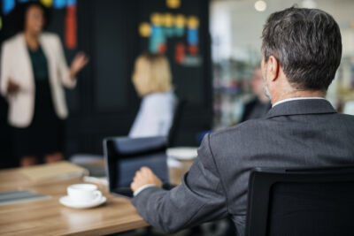 Business people in a meeting