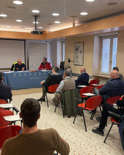 Incontro protezione civile e geometri