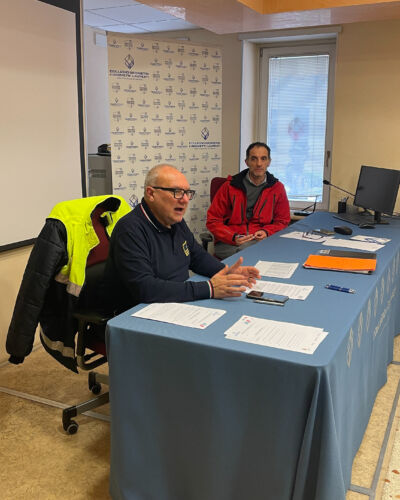 Incontro protezione civile e geometri